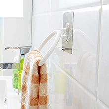 OFKPO Asciugamano Anelli Bagno Cucina Portasciugamani Plastica