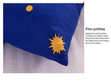 YuYiY - Cuscino per sedia da giardino, motivo stella con imbottitura spessa 8 cm, per interni ed esterni (caffè, 48 x 125 x 8 cm)