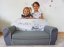 KNORRTOYS.COM 68449 - Divano per bambini Bear, colore: Grigio