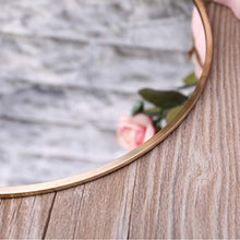 Specchio da Parete Rotondo cdhgsh Specchio da toeletta Dorato Specchi per Trucco Decorazione da Bagno