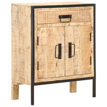 vidaXL Credenza 60x30x75 cm in Legno di Mango Grezzo