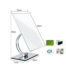 DAODAO Trucco Specchio HD Desktop Specchio Casa Principessa Bellezza Vanità Specchio Specchio-Grande,Multi-Angolo di Rotazione