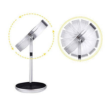 AJH Specchio per Trucco a LED Portatile, Illuminato con Specchio cosmetico a LED Leggero, Specchio ingranditore 5X Specchi per Barba bilaterali