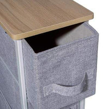 5 five simply smart Cassettiera a 4 cassetti, colore: grigio chiaro