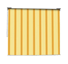 VERDELOOK Mykonos, Tenda da Sole a Caduta con Catena, 2.5x2 m, Beige e ocra
