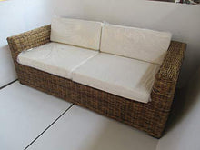 fantasie d oriente Divano Rattan Naturale MIDOLLINO per Interno E Esterno MIDOLLINO Noce CM 179 - Arredi Casa