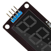 KinshopS Display del Tubo dell'orologio a 7 segmenti TM6537 a 4 LED Digitale da 0,56 '' per Arduino