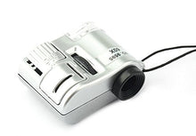 SaySure - Mini Lens 60X Pocket Magnifier Microscope with LED Light