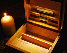 The Rolling Box Glossy Red 170 Rosso Laccato Lucido Scatola per Fumatori con Luce
