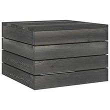 FAMIROSA Set Divani da Giardino su Pallet 7 pz con Cuscini Massello Pino-1880