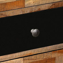 vidaXL Mobile con 6 Cassetti in Teak Massello di Recupero 70x30x76 cm