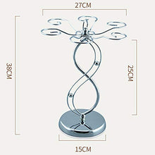 FAGavin Supporto for Bicchiere da Vino in Ferro Calice Staffa for Vino Decorazione da Parete Infinity Symbol Ornament