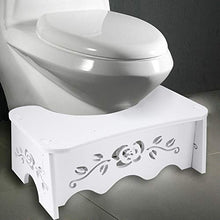 ffu Sgabello Accovacciato Bianco, Sgabello da Bagno Accovacciato 7 Pollici