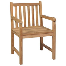 vidaXL Sedie da Giardino 2 pz con Cuscini Bianco Crema Legno di Teak