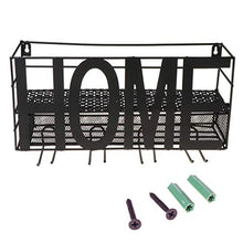 YOUJING Portabottiglie per Vino Rosso, Home Portabottiglie in Metallo a Parete con 4 Bottiglie e 4 Bicchieri per Decorazioni per la casa