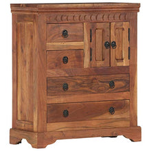 vidaXL - Sideboard 62 x 30 x 75 cm Akazie Massivholz