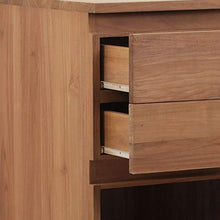 Teako - Credenza Carmelo, 45 cm, Resistente agli Agenti atmosferici
