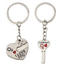 SaySure - I Love You Heart Keychain Ring Keyring Key Chain