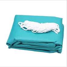 TRITTHOCKER 2.5 * 2.5, Piazza terrazzo Tenda a Vela, telone di Copertura Impermeabile, Ombra UV per Il Giardino Corte Esterna,Lake Blue