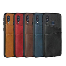 Custodia in poliuretano per Samsung Galaxy A40, colore: blu