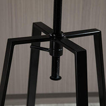 giordano shop Set 2 Sgabelli da Bar Alti in Metallo HMC Neri