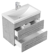 Mobile bagno Mars 600 SlimLine grigio cemento