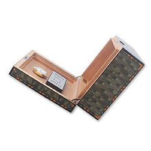 SCDZS Umidificatore for igrometro for sigari, Scatola di immagazzinaggio Foderata di Cedro Cedar Tray Spagnolo