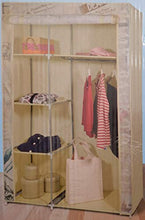 Armadio decorativo con 4 ripiani circa 105 x 45 x 158 cm.