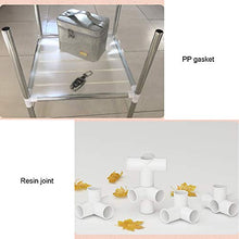 Armadio Combinato, Guardaroba Semplice da Appendere in Tessuto, Assemblaggio, Multi-Spec