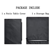 HelloCreate - Copertura per tavolo da bar, impermeabile, rotonda, per tavolo