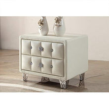 LILIS Comodino,comodini Camera da Letto Pelle Comodino Bianco Comodino Camera Governo del Cassetto