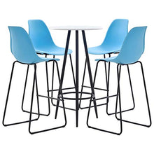 Set da Bar 5 pz in Plastica Blu