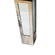 Beliani Credenza a 6 cassetti in vetro a specchio Mozela