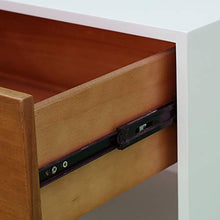 Marchio Amazon - Rivet - Mobiletto con cassetto, 50 x 41,5 x 58,5 cm, bianco e marrone