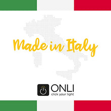 Onli 4240/5 Lampadario, Marrone, metallo;vetro