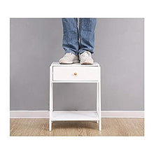 Comodini Moderna Legno Solido Fianco con Forte Portata for Camera da Letto, Studio, ECC (Color : A)