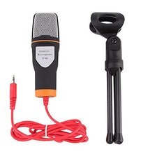 SaySure - Wired Stereo Condenser Microphone with Holder Clip