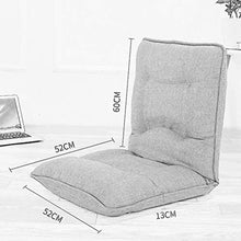 SMC Divano Letto Lazy Sofa. Divano Letto Pieghevole (Color : Light Blue)