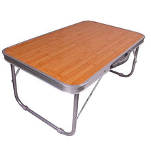 SXGKY Scrivania per Computer Pieghevole, Tavolo da Pranzo per Bambini, Tavolo in Alluminio Portatile, Sia per Uso Interno Che Esterno, 65x40x30 cm Scrivania Portatile FF