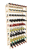 Lenmar R-63 - Scaffalatura in legno per 63 bottiglie di vino