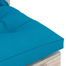vidaXL Divano Centrale da Giardino Pallet con Cuscini in Legno di Pino