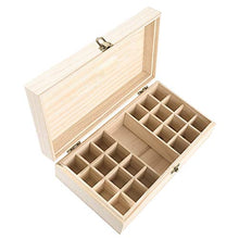 joyMerit 25Pcs di Legno di Visualizzazione di Olio Essenziale di Aromaterapia
