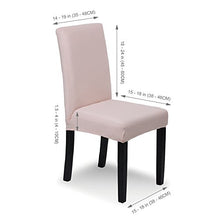 SaintderG® Coprisedie con Schienale 6 Pezzi, Lavabile Estraibile, Molto Facile da Pulire e Resistente, coprisedile, Moderna Sala da Pranzo, Hotel, Arredamento Ristorante (Grigio, 6 Pezzi)