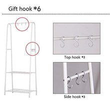 XYBB Armadio Camera da Letto Triangolo Pavimento-Standing Camera da Letto Metallo Semplice 163 * 61cm Bianco