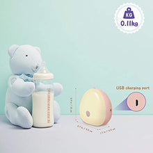 Jefshon Luce Notturna a LED per Bambini 2 Pezzi, Dimmerabile, Regolabile in Tre Colori, Luce Bianca Calda e Bianca Fredda, Cambia Colore Della Lampada da Comodino per la Cameretta dei Bambini