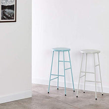 YS Sedia Sgabello da Bar Moderno, Sedia da 30 Pollici Sedia Moderna Sgabello da Bancone da Esterno per Interni Sgabello da Bar da Cucina Impermeabile Set 2 Pezzi,a ~ Blu