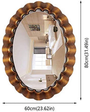 HFFFHA Specchio per Il Trucco Specchio per Bagno a Parete Specchio Decorativo per Camera da Letto Moderna in Stile Europeo