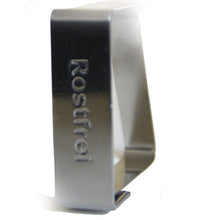 all-around24® Fermatovaglia in acciaio inox, segnaposto argento