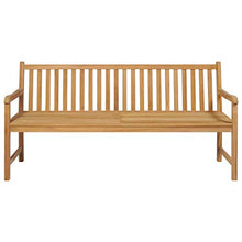 vidaXL Panchina da Giardino 175 cm in Legno Massello di Teak