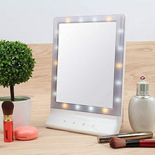 HMMN Ampio Specchio Principessa a LED, con Specchio a vanità Leggero/Smart Touch Screen Portatile Specchio da Bagno/Dressing Decoration